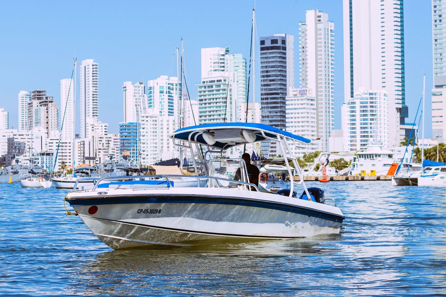 Boat Rental Cartagena 30FT | 10 People