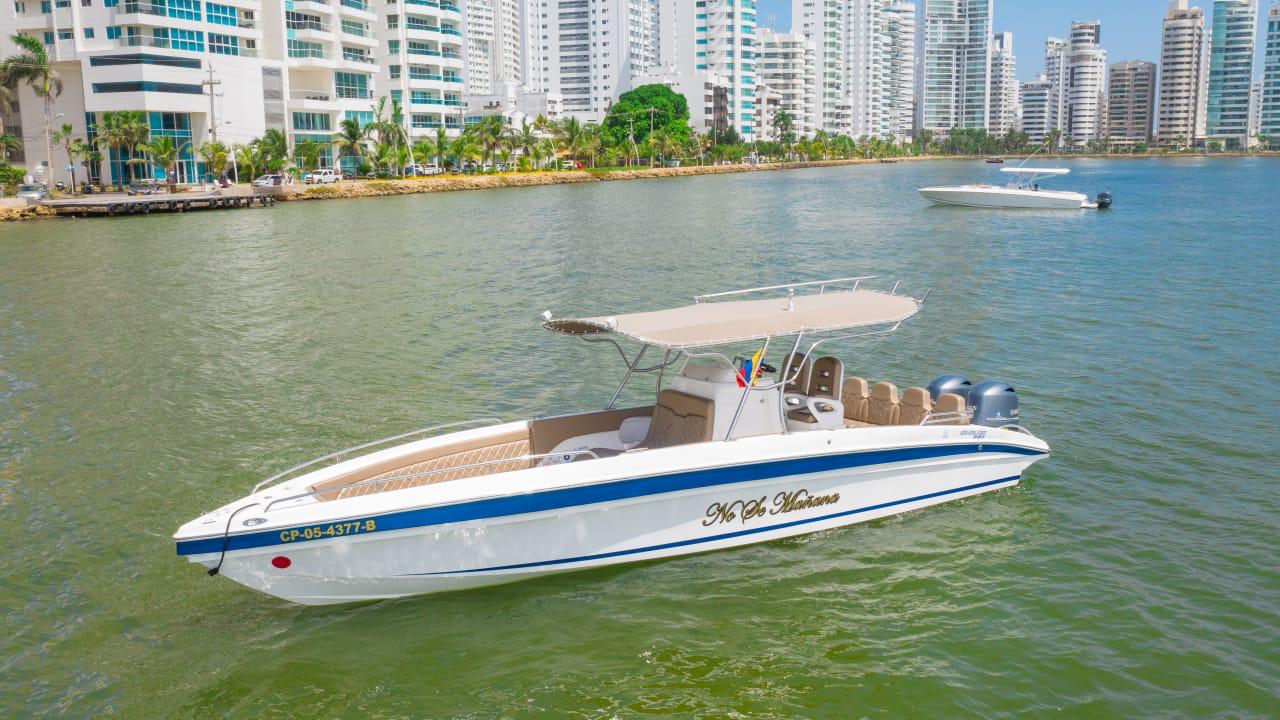 Boat Rental Cartagena 29 FT | 10 People