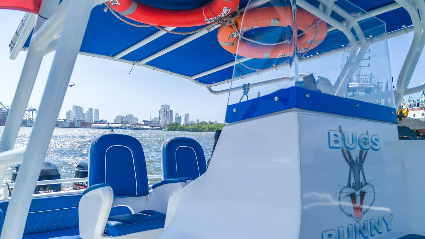 Lancha Alquiler Cartagena 32FT | 12 Personas