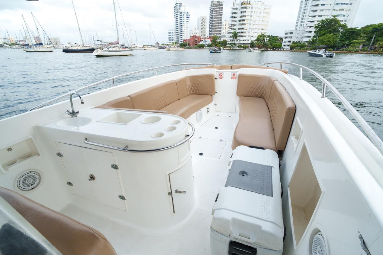 Lancha Alquiler Cartagena 42FT | 20 Personas