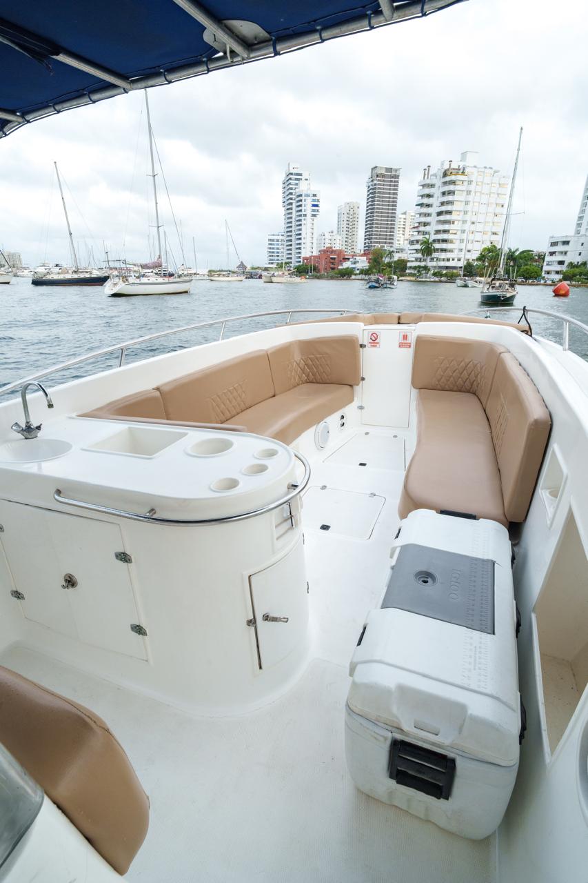 Lancha Alquiler Cartagena 42FT | 20 Personas
