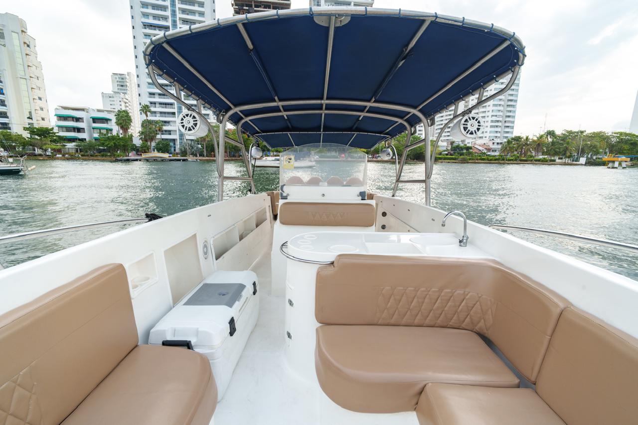 Lancha Alquiler Cartagena 42FT | 20 Personas