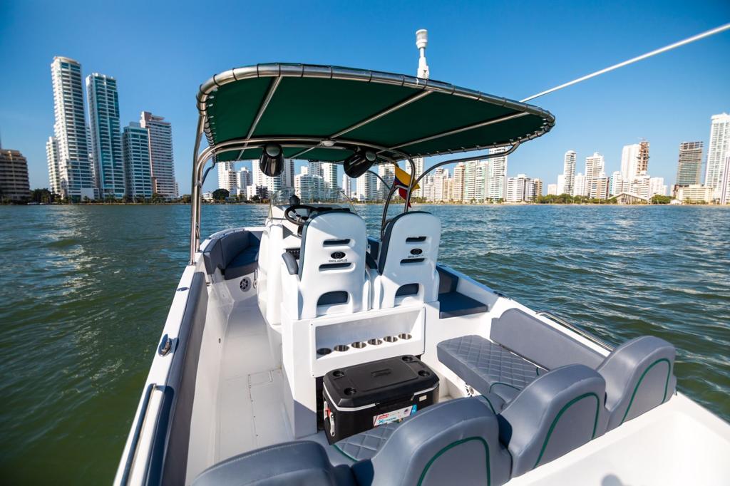Lancha Rápida en venta en Cartagena 29FT - 10 Personas