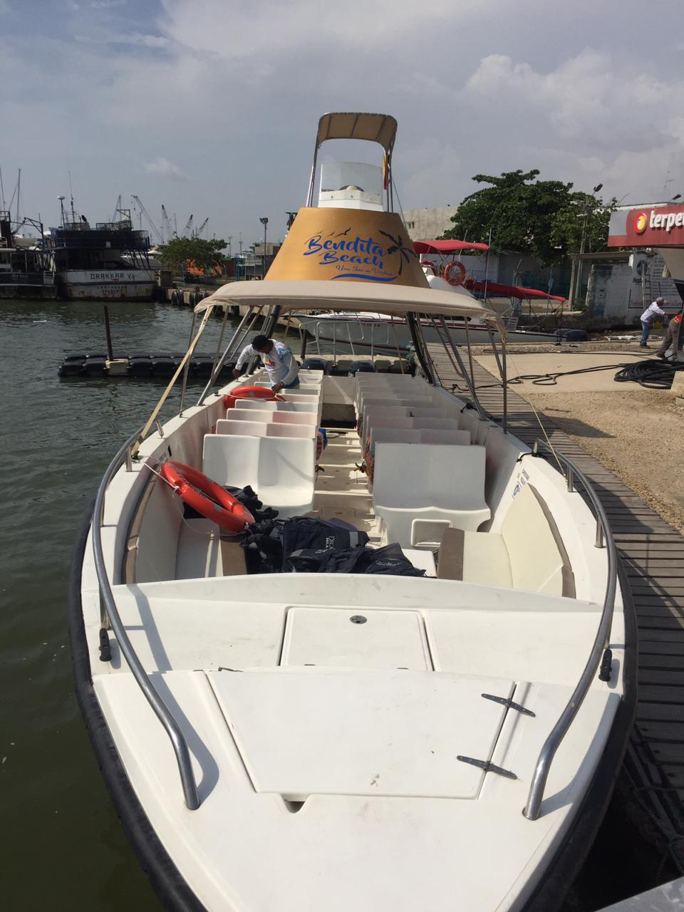 Lancha Alquiler Cartagena 42FT | 35 Personas