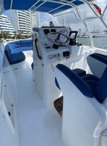 Lancha Alquiler Cartagena 32FT | 12 Personas