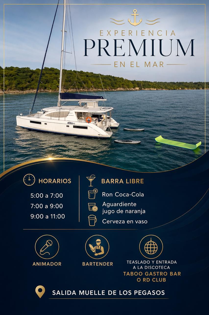 Tour Bahía Atardecer Catamarán Compartido - 2 Horas Barra Libre