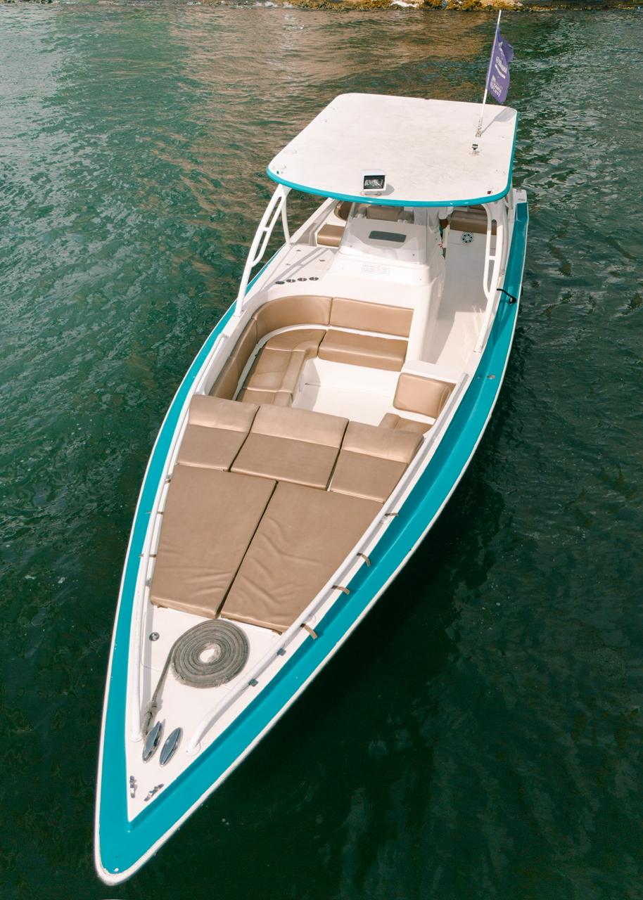 Lancha Alquiler Cartagena 38FT | 15 Personas